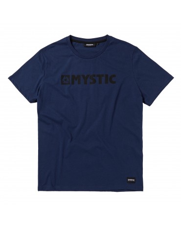 Mystic T-shirt BRAND TEE Navy
